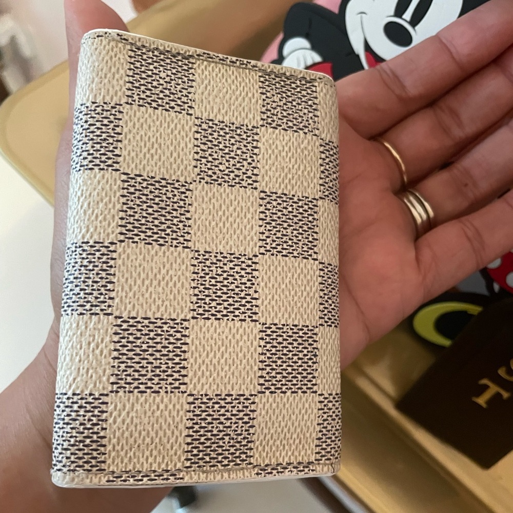 ‼️SOLD on Ⓜ️‼️Flash Sale 🎉Authentic Louis Vuitton Damier Azur Ring Keyholder - Picture 6 of 15